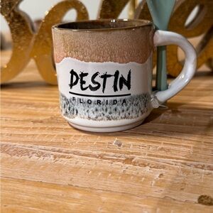 Destin Florida Ceramic ESPRESSO MUG/Decoration.